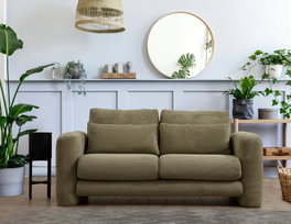 Atelier Del Sofa Lily Green - Sofá de 2 plazas